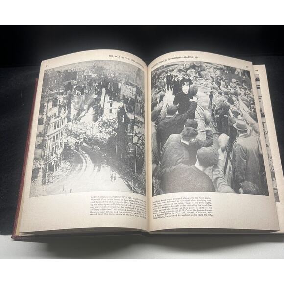 Vintage 1954 Veterans of Foreign Wars Book‎ Pictorial Volume 1 History WW 2 - Picture 5 of 8